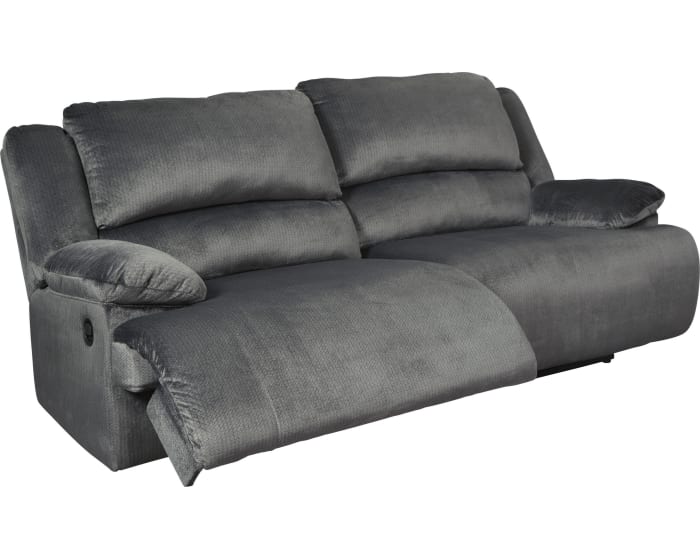 Clonmel Charcoal 2-Seat Reclining Sofa