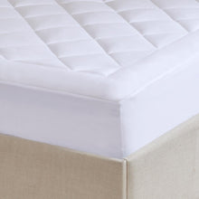 Load image into Gallery viewer, Harmony 18 in. Full Polyester Full Mattress Pad 364DC
