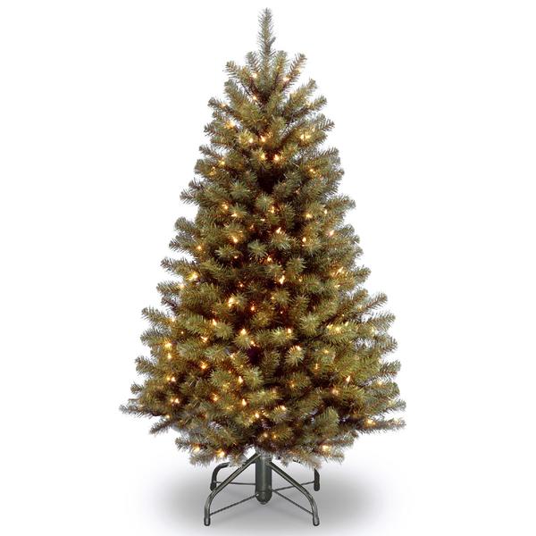 National Tree Company 4.5 ft. North Valley Spruce Tree with Clear Lights 757CDR