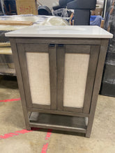 Load image into Gallery viewer, 24 in. Bath Vanity in Barstow Acacia with Coastal Linen Doors and Vanity Top with Basin, 6401RR-OB
