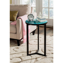 Load image into Gallery viewer, Zaira Turquoise End Table - #184CE

