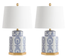 Load image into Gallery viewer, Bodin 23 in. Blue/White Table Lamp - Set of 2 (SB335)

