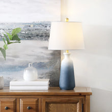 Load image into Gallery viewer, Narem 23 in. Single White/Blue Table Lamp (SB1101)
