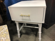 Load image into Gallery viewer, Oslari Painted White Wood Accent Table
