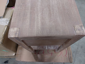 18.9'' Tall 1 - Drawer Solid Wood Nightstand in Brown