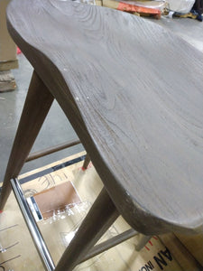 Midnight Balboa Solid Wood Counter Stool MRM3585