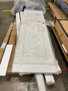 48" W x 80" H Paneled Manufactured Wood Primed Newton Twin Standard Door 7139RR-OB