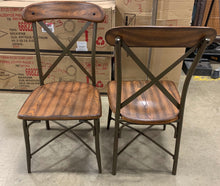 Load image into Gallery viewer, Stroble Farmhouse Crossback Dining Chairs (Set of 2) by Christopher Knight Home 1887CDR
