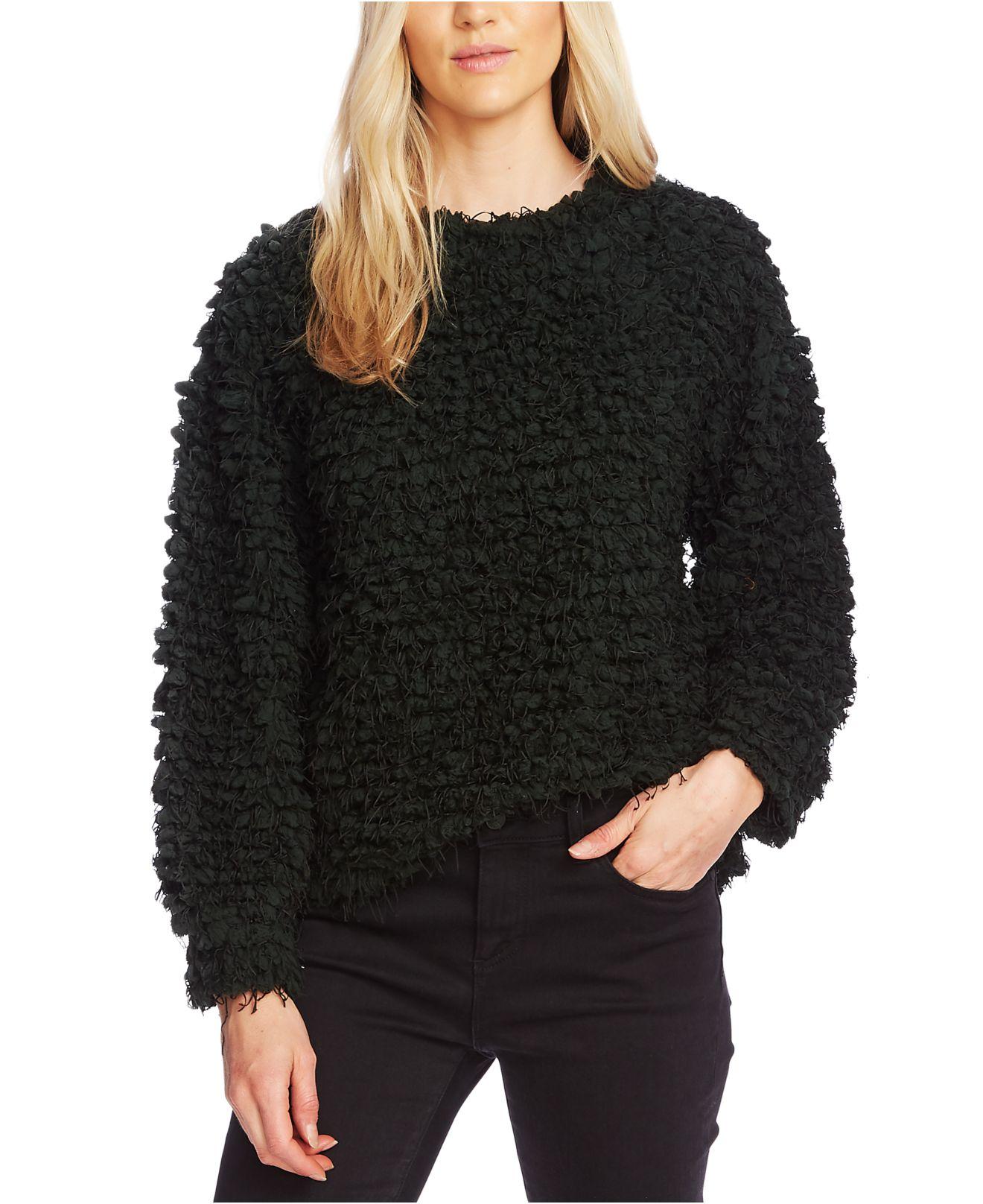 Women's Teddy-Knit Mock-Neck Sweater by Vince Camuto