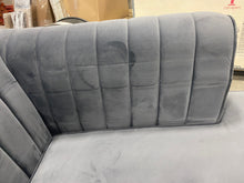 Load image into Gallery viewer, Meridian Furniture Graham yGrey Velvet ***AS IS***(Chaise ONLY)6616RR-OB
