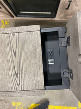 Load image into Gallery viewer, Salazar 23'' Tall End Table with Storage and Built-In Outlets

