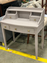 Load image into Gallery viewer, Carter Wood Secretary Desk with Hutch - Safavieh-Gray
