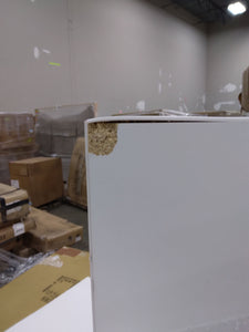 29.84" H x 59.45" W x 29.37" D White Studio C Desk